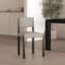 Manhattan Comfort Lennor Metal Boucle Side Chair in Champagne - Set of 2 DC1502-1 - alternate 1