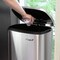 Elama 3 Piece 13 Gal and 1.3 Gal Stainless Steel Step Trash Bin Combo Set with Slow Close Mechanism EL-H8-50L-3 - alternate 10