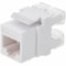 Monoprice Cat6 Rj 45 180 Degree Jack, White 15695 - alternate 1