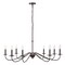 Jonathan Y Wicklow 40" 8-Light Bohemian Farmhouse Iron LED Chandelier, Oil Rubbed Bronze JYL7914A - alternate 11