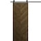Sartodoors Modern Barn Door 18 x 80 inches, Ego 5005 Marble Oak, 6.6FT Rail Track Heavy Hardware Set, Solid EGO5005BD-B-DMR-18 - alternate 1