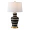 Jonathan Y Julian 29" Traditional Classic Ceramic Urn LED Table Lamp, Black/Beige JYL4026J - alternate 1