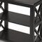 Homeroots 25" Black Wood Two Tier Bookcase 389562 - alternate 9