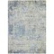 Homeroots 3' X 5' Blue Gray And Green Abstract Washable Indoor Outdoor Area Rug 604541 - alternate 9