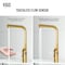 Vigo Jewel Touchless Kitchen Faucet in Matte Brushed Gold VG02039MGS - alternate 7
