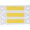 Brady Low Smoke Zero Halogen Double Sided PermaSleeve Heat Shrink Tubing, 0.25 in. Dia x 0.5 in. W, Yellow 2LSZH-250-2-YL-4 - alternate 4