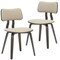 Leisuremod Clivo Leather Dining Chair with Walnut Poplar Wood Frame, 2PK CDDW-18TP2 - alternate 1