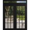 Vdomdoors Front Exterior Prehung Metal-Plastic Double Doors Clear Glass / MANUX 8355 Matte Black / Office Com MANUX8355DEXD-BLK-W72xH80+14-LH-I - alternate 1
