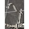 Kingston Brass Two-Handle Wall Mount Bridge Kitchen Faucet, Polished Nickel KS1266PL - alternate 6