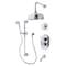 Kingston Brass Thermostatic Tub and Shower System, Polished Chrome KSK36310PX - alternate 1