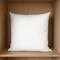 Homeroots 20" White Cotton Throw Pillow Insert 608273 - alternate 1