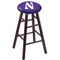 Holland Bar Stool Co Maple Bar Stool, Dark Cherry Finish, Northwestern Seat RC30MSDC - alternate 1