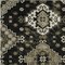 Homeroots 8' X 10' Black Ivory And Taupe Medallion Washable Indoor Outdoor Area Rug 588993 - alternate 9