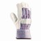 Pip Leather Palm Gloves, Cotton; Split Cowhide Leather; Synthetic Fabric, Elastic Cuff Cuff, Wing Thumb 84-7532/M - alternate 4