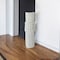 Homeroots 23" Gray Abstract Cylinder Ceramic Table Vase 397584 - alternate 8