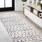 Jonathan Y Moroccan Hype Boho Vintage Diamond Cream/Multi 2 ft. x 8 ft. Runner Rug MOH101H-28 - alternate 1