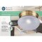 Boston Harbor Single Light Round Ceiling Fixture, 120 V, 60 W, 1-Lamp, A19 or CFL Lamp F14AB01-8063-3L - alternate 3