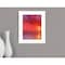Homeroots Sunset in Red 1 White Framed Print Wall Art 407887 - alternate 4