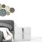 Homeroots 19" White Two Drawer Nightstand 491587 - alternate 7