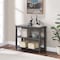 Osp Home Furnishings Lane  Console Table, Slate Grey LN3630-GY - alternate 8