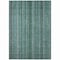 Homeroots 5' X 8' Teal Blue Aqua And Gray Striped Washable Indoor Outdoor Area Rug 616389 - alternate 9