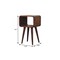 Homeroots 20" Chestnut Solid Wood Nightstand 722540 - alternate 5