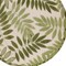 Homeroots 8' Ivory And Green Round Palm Leaf Indoor Outdoor Area Rug 548066 - alternate 9