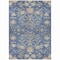 Homeroots 9' X 12' Blue Brown And Beige Floral Washable Indoor Outdoor Area Rug 605459 - alternate 9