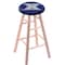 Holland Bar Stool Co Maple Counter Stool, Natural Finish, Xavier Seat RC24MSNat - alternate 1