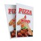 Signmission Pizza & Wings, Plastic Signs Only 24 Inch x 36 Inch, Corrugated Plastic, 2PK CSB-2436-2PACK-Pizza & Wings - alternate 1