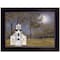Homeroots Evening Prayer Black Framed Print Wall Art 415245 - alternate 1