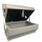 Horizon Mfg Premium Series Pontoon Flip Flop Seat Cushion Set with Base Gray/Red/Charcoal 3013-3020-ABEC - alternate 2