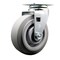 Service Caster 5 Inch Thermoplastic Rubber Wheel Swivel Caster with Roller Bearing SCC SCC-20S520-TPRRF - alternate 1