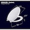 Kohler Kohler Cachet Slow Close Elongated White Plastic Toilet Seat 4636-RL-0 - alternate 7