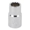 Vulcan Drive Socket, 13 mm Socket, 1/2 in Drive, 12-Point, Chrome Vanadium Steel, Chrome, MT6529119 MT6529119 - alternate 1