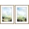 Homeroots Set Of Two Emerald Coast Cloudy Sky Gold Framed Wall Art, 2PK 558343 - alternate 4