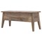 Homeroots 39in Brown Solid Wood Storage Bench With Flip Top 718232 - alternate 8