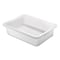 Rubbermaid Commercial Bus/Utility Box, 15 in. x 20 in. x 5 in., White FG334992WHT - alternate 1