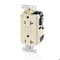 Leviton Lev-Lok GFCI 20A Ind Gr/PI Lt Almond MGFN2-T - alternate 1