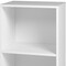 Homeroots 71in White Open Shelving TV Stand With Bookcase 526864 - alternate 4