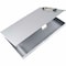 Zoro Select 8-1/2" x 11" Plastic Clipboard 1", Silver 45300 - alternate 1