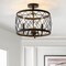 Jonathan Y Eleanor 15" 3-Light Metal LED Semi Flush Mount Ceiling Light, Oil Rubbed Bronze JYL9037B - alternate 8