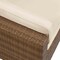 Alaterre Furniture Alaterre Montara Corner Outdoor Wicker Chair with Cream Cushions Tan Patio Furniture 80-OUTD-MONTARA-CRN - alternate 6