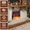 Edendirect 28 inch Infrared Electric Fireplace with Removable Trim kit Insert, Touch Panel Home Decor Heater ZR-W1769P252987 - alternate 9