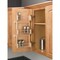 Rev-A-Shelf Maple Wood; Steel, Natural Maple, 10.5 in W, 21.25 in H, 3.13 in D 4SR-15 - alternate 5