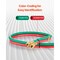 Vevor Oxygen Acetylene Hose 1/4-Inch x 25FT R Grade Hose 300PSI Max Working Pressure RTW1425A - alternate 7