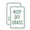 Signmission Keep Off Grass, 18'' X 24'' 2 Signs, Heavy Gauge Aluminum, 2PK A-1824-2PACK-25128 - alternate 1