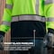 Ergodyne Hi-Vis Shirt, L, Lime, Long Sleeve 22204 - alternate 7