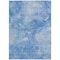 Homeroots 9' X 12' Denim Blue And Sky Blue Nautical Washable Indoor Outdoor Area Rug 581729 - alternate 8