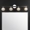 Jonathan Y Maeve 32.5" 4-Light Iron/Glass Contemporary Glam LED Vanity Light, Chrome JYL7537A - alternate 9